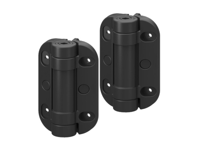 Záves na ťažké brány, s nastaviteľnou pružinou, bez zarážok